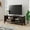 Browm, variant on Wampat TV Stand for 65 inch TV Entertainment Center 60 inch, Black