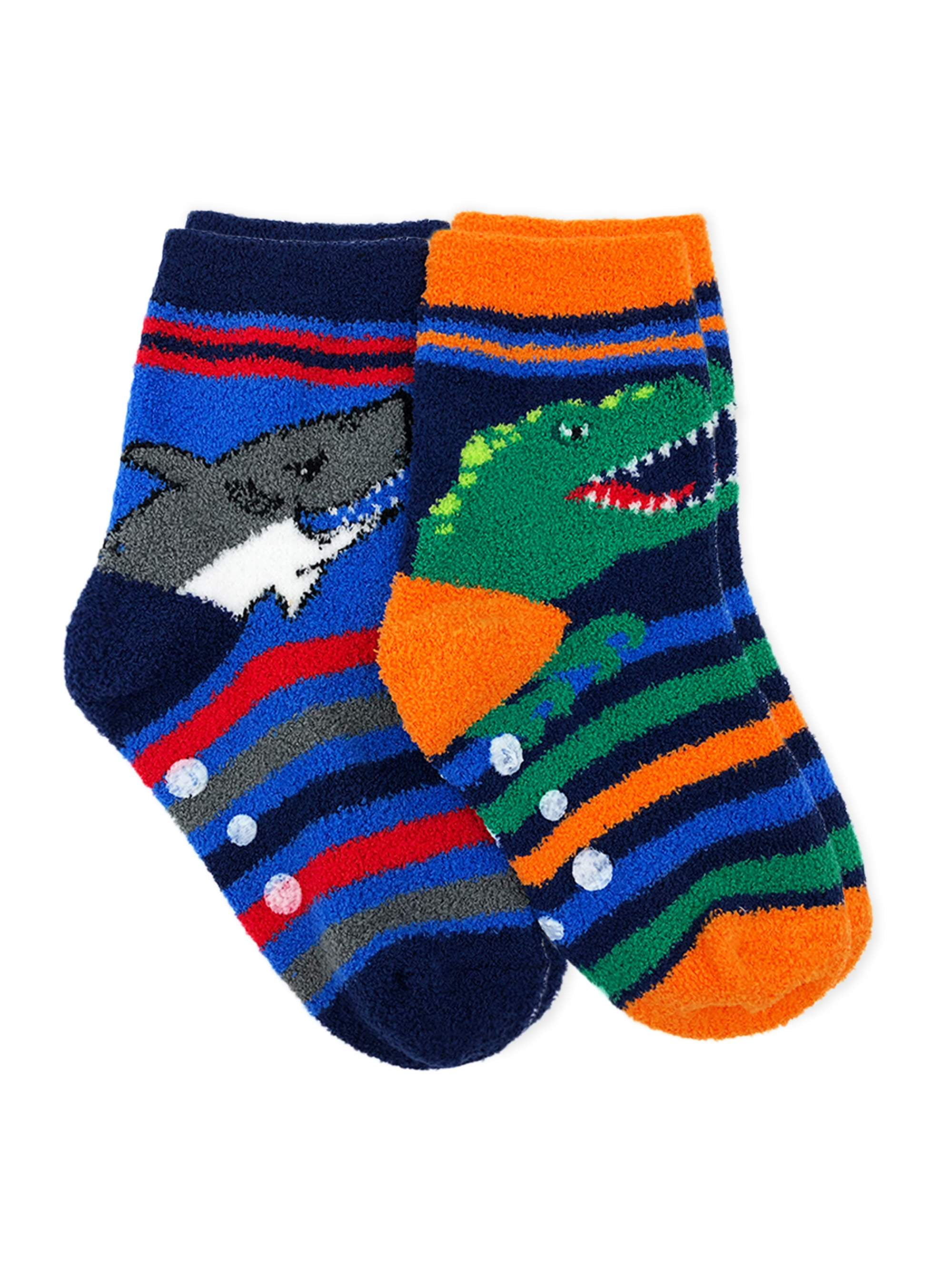 New babyGap GAP BOYS baby toddler Gripper socks 4-pack Tiger Dino Whale 0-12 Mon