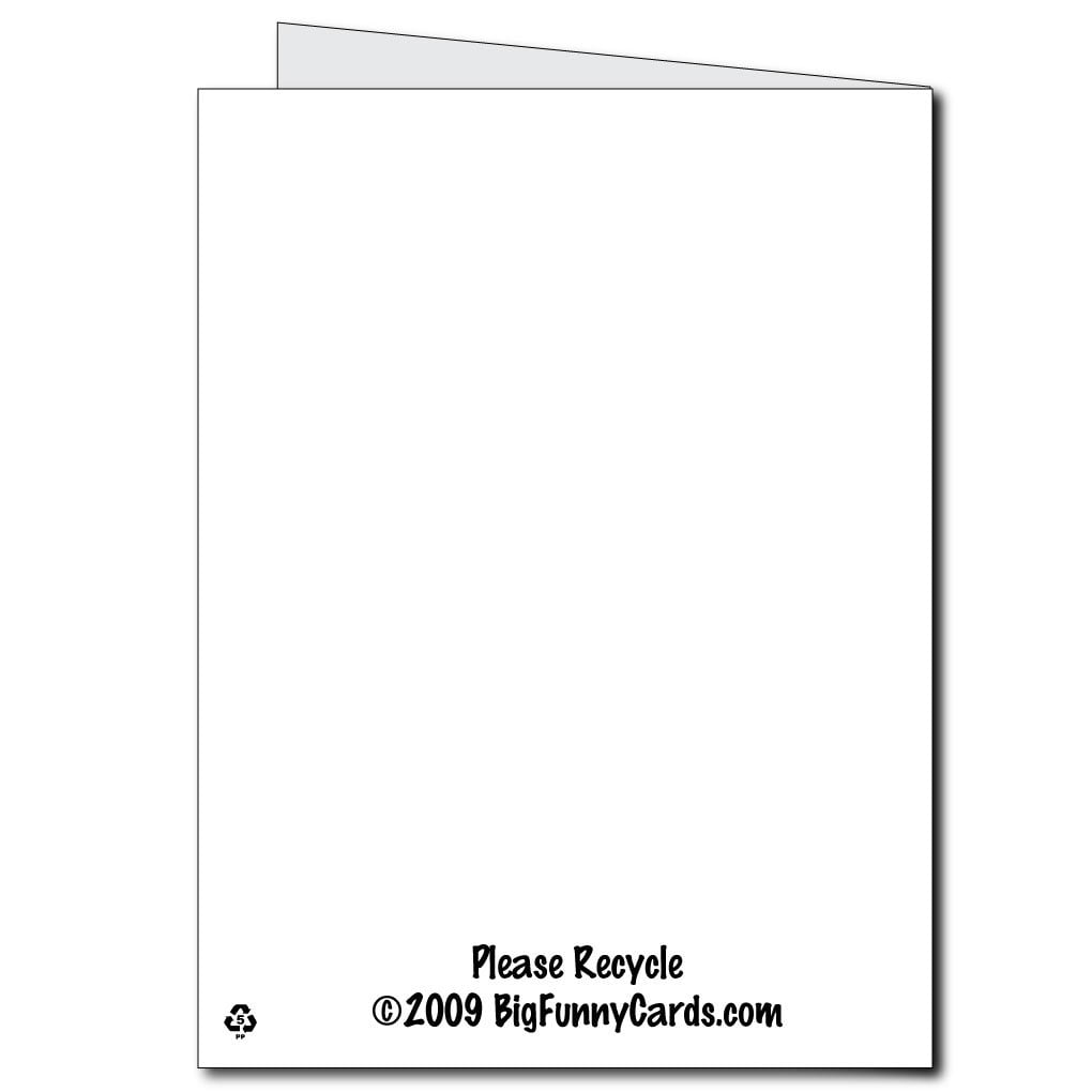 VictoryStore Big Nose Thank You Card 24” x 36”