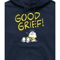 thumbnail image 2 of Peanuts - Charlie Brown Seeing Stars Good Grief-Men's Pullover Hoodie, 2 of 5