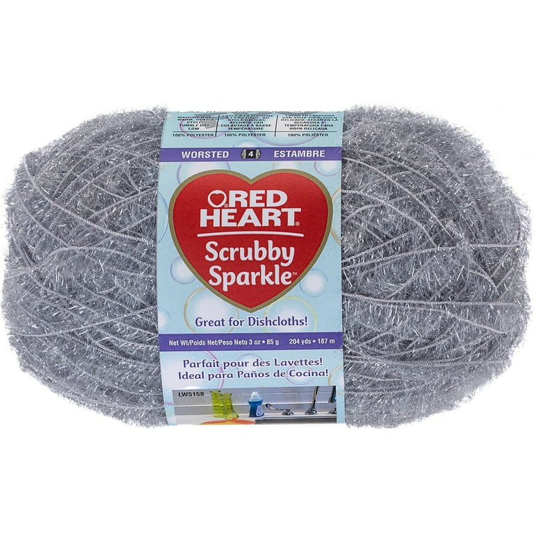 Red Heart Scrubby Candy Yarn - 3 Pack Of 85g/3oz - Polyester - 4 Medium  (worsted) - 78 Yards - Knitting/crochet : Target
