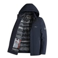 thumbnail image 3 of Men's Classic Casual Cotton and Fleece Jacket - Removable Hood, 3 of 8