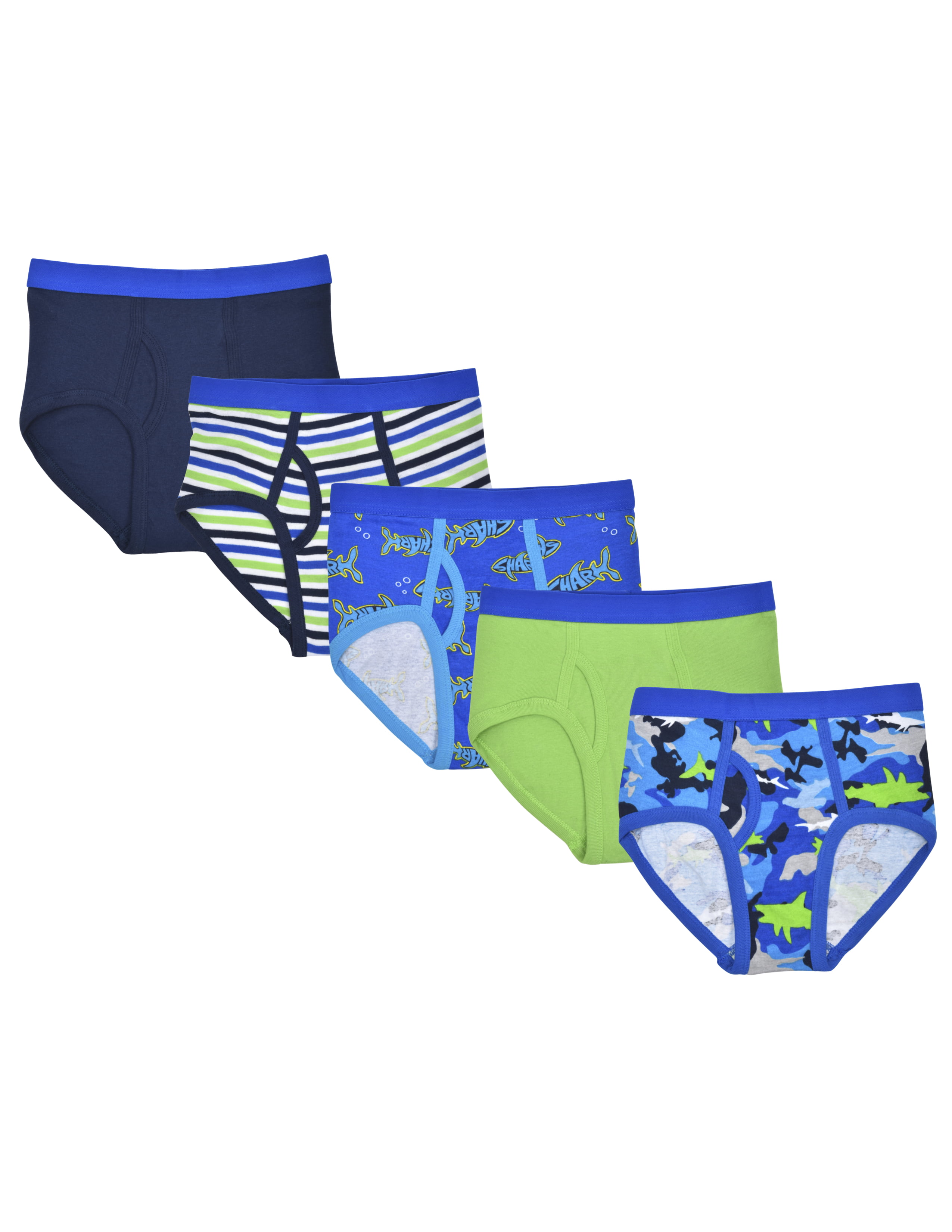 TDP Textiles Baby Shark Boys 5 Pack Underpant Briefs 