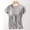 Gray, variant on UMfun Maternity Tops Summer Clothes Round-Neck Solid Color Loose Short Sleeve Breast Feeding Pregnant Nursing Women Blouse Tops T-Shirt