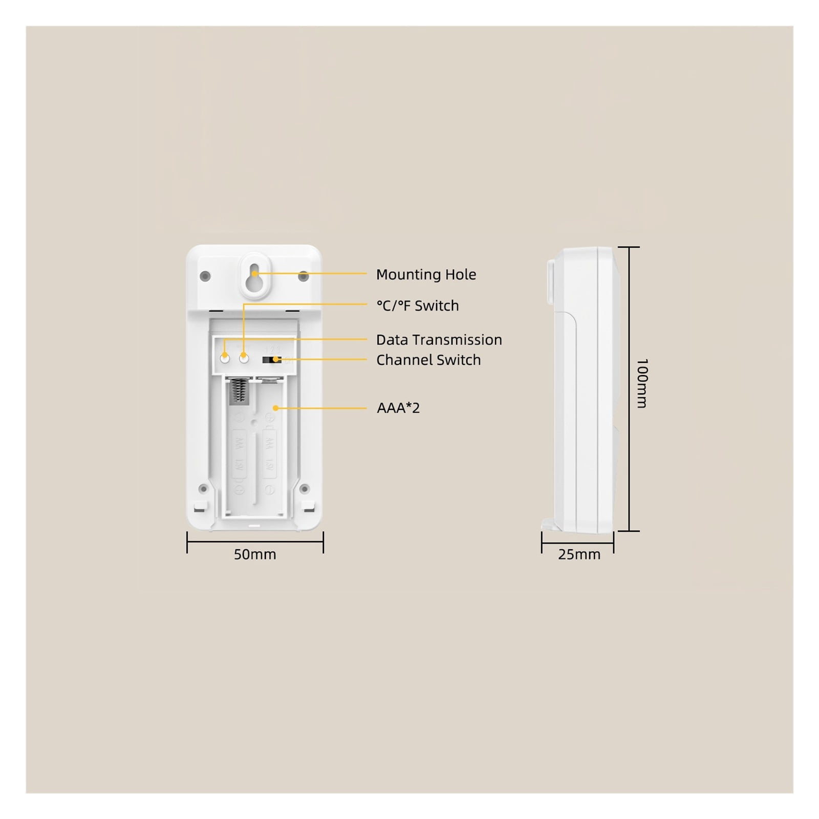 Smart Networking Weather Station with Barometer, Auto-Sync Clock & Moon Phase
