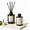Jasmine, variant on Eucalyptus Spearmint Reed Diffuser Set for Home and Bathroom Long-Lasting Scent
