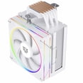thumbnail image 2 of Disipador CPU Gamer BALAM RUSH HELIUX PRO HEX65 120mm ARGB 3pin LGA 1700 AM5 600 - 2000 RPM 4-pin PWM 6 Pipas Display Digital Blanco BR-941976, 2 of 6