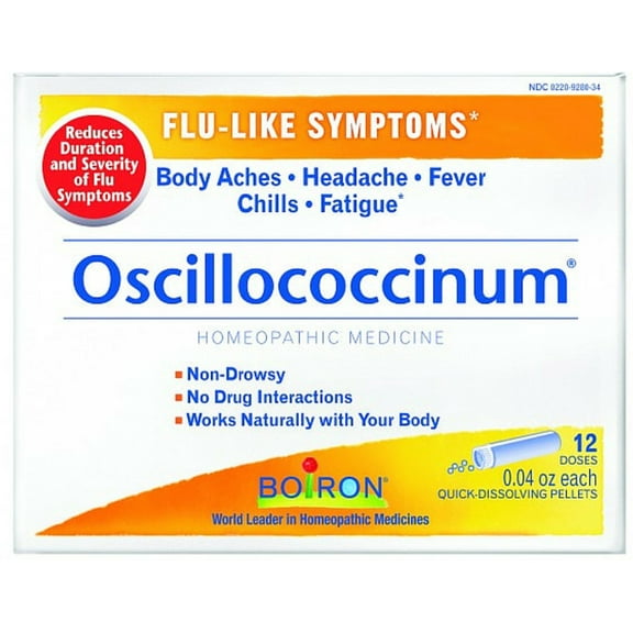 Boiron Oscillococcinum Pellets 12 Each (Pack of 2)