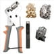 thumbnail image 1 of Kit de Herramientas para Ojales con MáQuina Manual de Ojales de 10 Mm Prensa Alicates de Mano Ojal de Metal para CinturóN de Cuero Ropa Bandera Artesanal, 1 of 8
