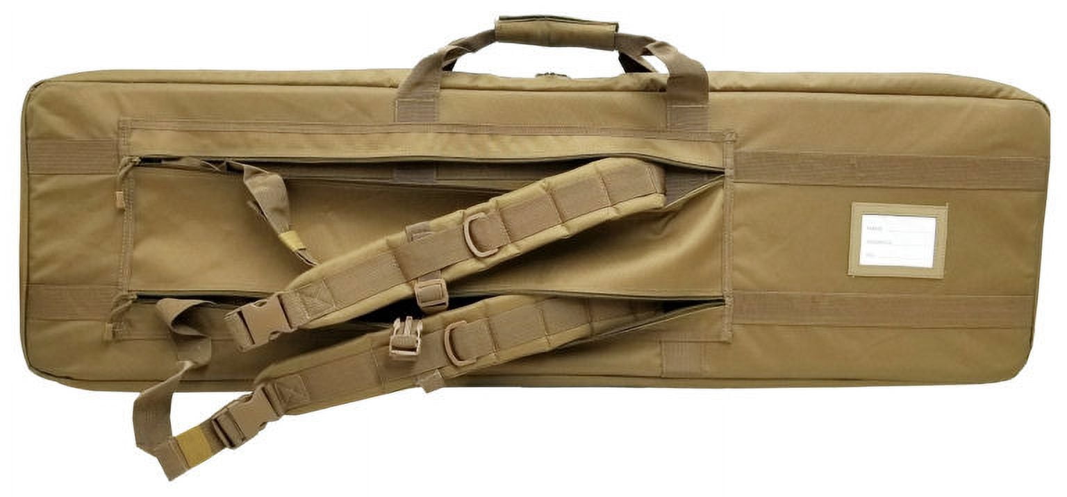 Explorer Large 42" 3 Soft Carry Case with Shooting Mat, Coyote Tan