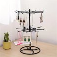 thumbnail image 4 of Rotating Jewelry Rack Iron Display Rack Rarring Key Bracelet Detachable Floor Display Storage Rack, 4 of 6