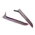 thumbnail image 5 of NS Rear Window Side Spoiler Wing Trim Cover Canard Splitter Accessaries for Audi A4 B8 Allroad Avant 2009-2016, Glossy Black, 5 of 5