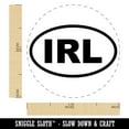 thumbnail image 2 of Ireland IRL Self-Inking Rubber Stamp Ink Stamper - Red Ink - Medium 1 Inch, 2 of 7