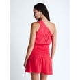 thumbnail image 4 of Scoop Women's and Women's Plus Smocked Ruffle Mini Dress, Sizes XS-4X, 4 of 6
