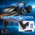 thumbnail image 6 of UUGEE Remote Control Car, RC Monster Truck Cars Toys for Boys, 2.4GHz High-Speed off-Road RC Truck with Lights & 2 Rechargable Batteries, Birthday Gifts for 8 11 Year Old Kids Adults, 6 of 8