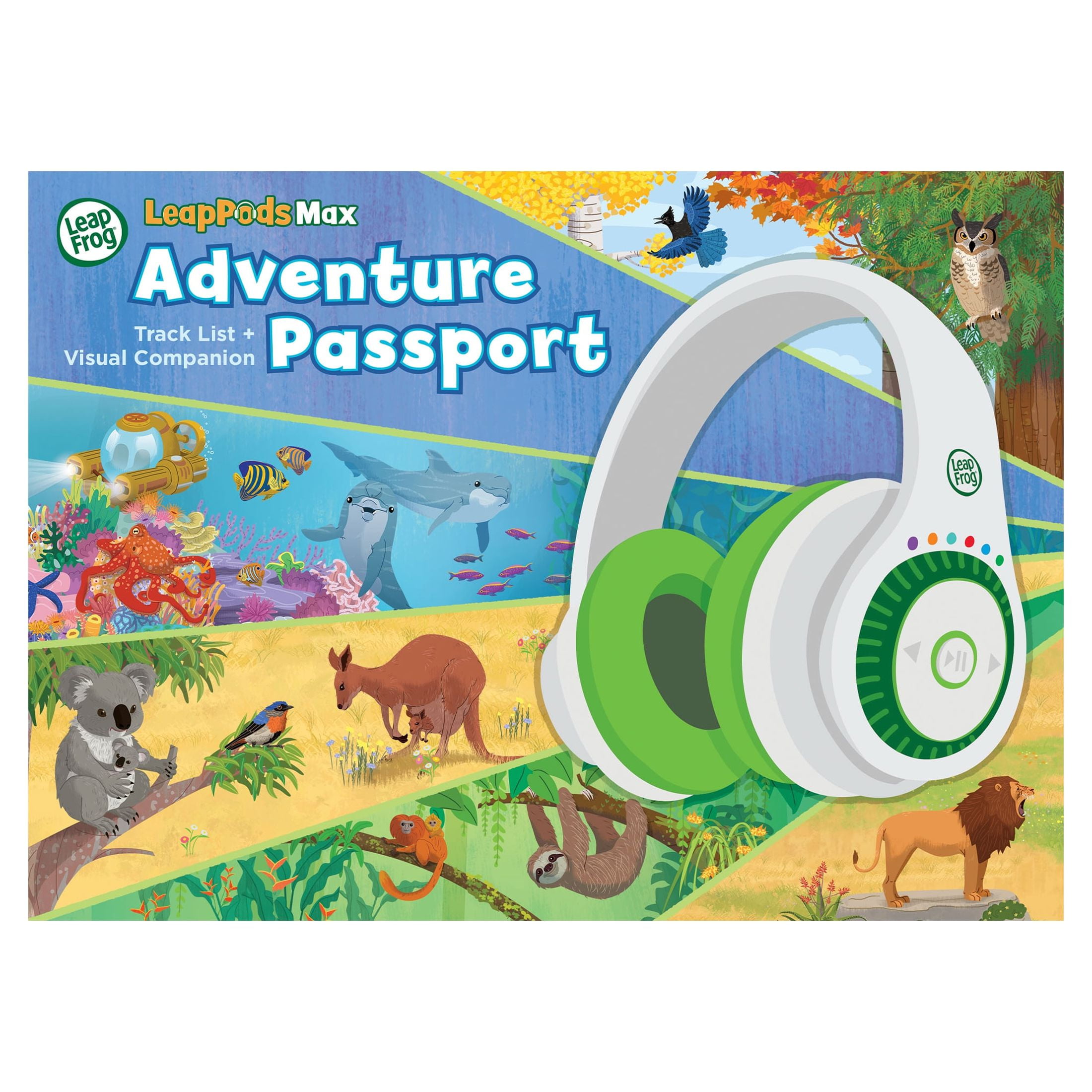 LeapPods Max™ Over-Ear Headphones for Kids, LeapFrog, Encourage Mindfulness, Imaginative Play