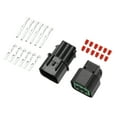 thumbnail image 1 of Conector de enchufe de faro de 6 pines macho hembra terminal de cable para Hyundai Elantra para Kia 1 juego, 1 of 6