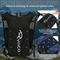 thumbnail image 4 of Lightweight Hydration Backpack, Running Backpack with 2L Water Bladder, Hiking Hydration Water Daypack for Cycling Rave for Men Women, 4 of 6