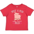 thumbnail image 3 of Inktastic Just a Kid Who Loves Pigs Boys or Girls Toddler T-Shirt, 3 of 5