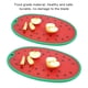 thumbnail image 5 of Cateissary Tablero de corte en forma de sandía, plástico PP de calidad alimentaria, duradero, para cortar, con estilo, agujero resistente, Utensilios de cocina Pequeña, 5 of 6