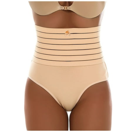 YOTMKGDO Shapewear Tummy Control  Ladies Underwear Panties  Panties Underwear for Women Out Lace-Up Lace Panty Crochet Hollow (#1 Beige  S)