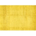 thumbnail image 1 of Ahgly Company Machine Washable Indoor Rectangle Solid Yellow Modern Area Rugs, 3' x 5', 1 of 4