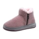 thumbnail image 2 of Botas Tobillo Tipo Zapatilla Casa para Mujeres Y Hombres Con Forro Piel Felpa Cálidas Difusas Interiores, 2 of 9