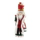 thumbnail image 5 of Figura de Cascanueces de 14 pulgadas, juguete decorativo navideño, figura de Cascanueces para chimenea, decoración de escritorio navideña coleccionabl Estilo G, 5 of 8