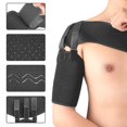 thumbnail image 3 of Adjustable Shoulder Brace Men Women Torn Rotator Cuff Pain Relief Compression Sleeve Wrap Recovery Shoulder Stability Support Strap -Black, 3 of 8