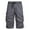 Dark Gray—Prime Deals 2025, variant on BADHUB Mens Big & Tall Cargo Shorts Elastic Waist Hiking Outdoor Shorts Ripstop Cotton Knee Lenght Workout Shorts with Pocket Black L