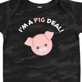 thumbnail image 4 of Inktastic I'm a Pig Deal Cute Pig Pun Boys or Girls Baby Bodysuit, 4 of 5