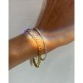 thumbnail image 6 of 14k Gold Filled Tennis Bracelet|3mm Cubic Zirconia Classic Tennis Bracelet|Gold Link Bracelets For Women Girls 6.15/6.75/7.15 Inch, 6 of 8