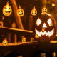 thumbnail image 4 of RV Decoración de Halloween, calabaza naranja con pilas de 3 m + luces LED de 20 piezas brillar Electrónica, 4 of 5