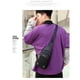 thumbnail image 3 of Bolso de pecho resistente al agua y al desgaste para hombre, sencillo, estilo informal de negocios, tipo mensajero de tela Oxford, Joker, 3 of 4