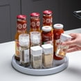 Lazy Susan Turntable 1 Pack , NonSkid Lazy Susan Organizer 10 Inch for