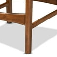 thumbnail image 6 of Baxton Studio Katya Sand Walnut Brown Finished Wood 2-Piece Counter Stool Set, 6 of 8