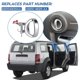 thumbnail image 4 of 4 Pcs/Set Car Interior Door Handle for Dodge Nitro 2007-2011 68004828AA 68004829AA Door Handle Satin, 4 of 5
