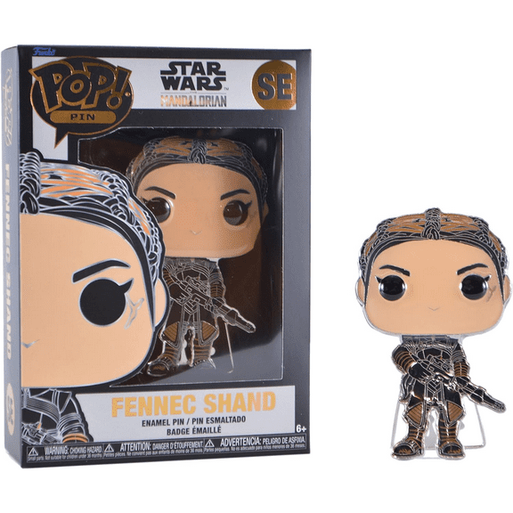 POP Funko Pop! Pin: Star Wars Mandalorian FENNEC SHAND SE SG (30616)