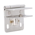 thumbnail image 3 of Cabinet Door Hinge Glass Clamp, Thick Materials Double Protection Glass Bracket Clamp, Simple Structure For Bedroom Home, 3 of 8