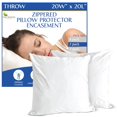 thumbnail image 1 of Juego de 2 protectores de almohada Four Seasons Essentials, tamaño europeo, 1 of 8
