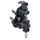 thumbnail image 3 of Soporte de teléfono para motocicleta con amortiguador de vibración, soporte antirrobo para teléfono móvil de motocicleta, rotación ajustable de 360°, 3 of 8