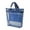 Blue, variant on Mikilon Mesh Beach Bag, Large Beach Tote With Zipper Pocket for Family Pool Bag for Toys & Vacation Essentials
