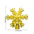 thumbnail image 3 of PEONAVET A Projecto A Projecto Christmas Lights String Tree Top Snowflake Lights Projection Snowflake Spinning Gift Decoration Layout, 3 of 9