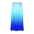 thumbnail image 6 of TaTaai Women's Satin Elastic Waist Maxi Skirt with Drawstring, Solid Color, and Flowy Ankle-Length Silhouette Gift, 6 of 7