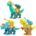 thumbnail image 1 of Ensemble de Jouets Modèle de Dinosaure DIY Blocs de Construction Combinaison Éducatif 3-7 Ans Enfants, 1 of 7