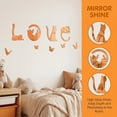 thumbnail image 4 of Animals Wall Decals Glow in the Dark, Girls Boys Waterproof Decoration for Living Room Wall Bathroom Toilet 3 Sets Orange Cats 11.4" x 7.9", 4 of 7
