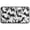 Black and Gray, variant on Black and White Halloween Elements Pattern Door Rugs,Washable Non Slip Door Mats Indoor,Decorative Door Mats,Entry Mat Indoor for Entrance,Bedroom,Kitchen,Bathroom,30"x17"