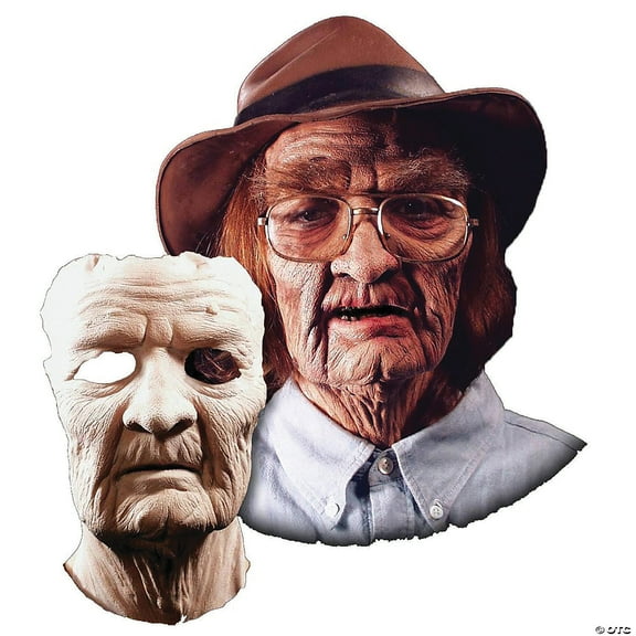 Foam Latex Prosthetic Face (No Makeup) Adult Halloween Accessory