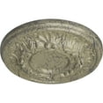 thumbnail image 3 of Ekena Millwork 7 1/2"OD x 1 1/8"P Odessa Ceiling Medallion (Fits Canopies up to 2 1/2"), Hand-Painted Castle Stone Crackle, 3 of 7