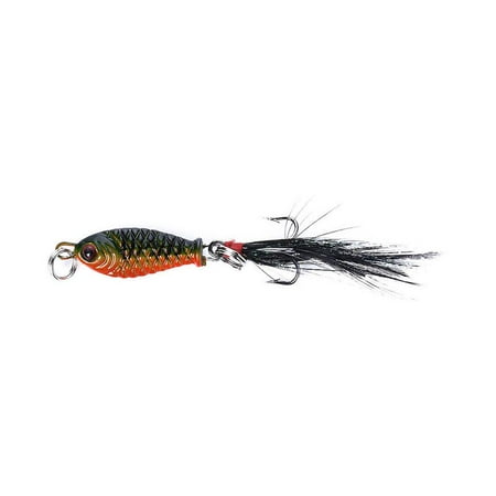 YUEYAN 1PCS Metal Fishing Lures Jigs Fishing Bass Slow Spinner Trolling Spoon